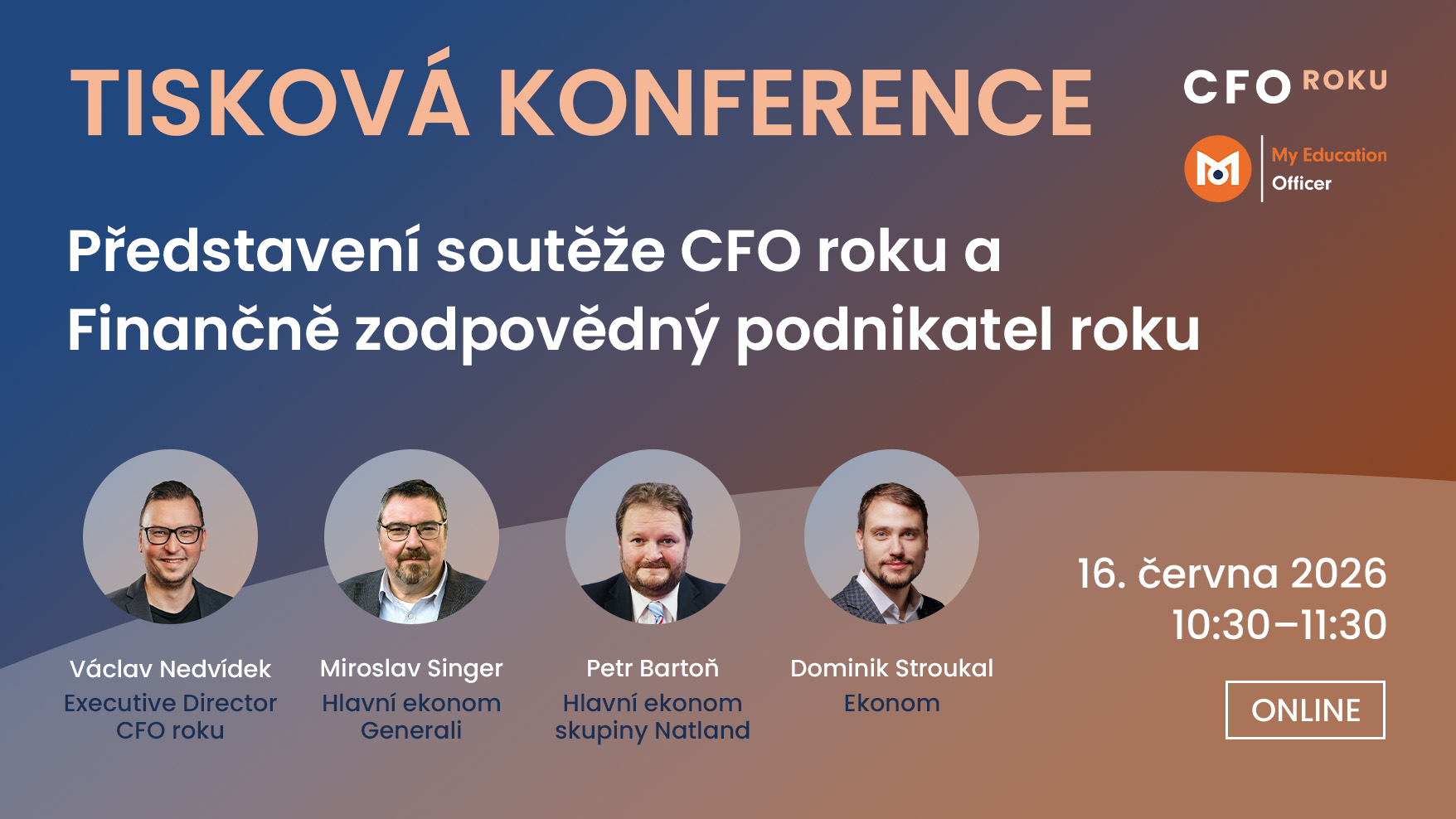 Tisková konference CFO roku